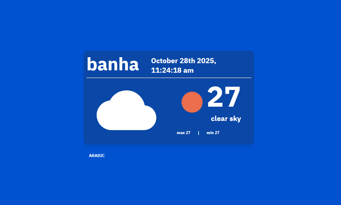 Weather App